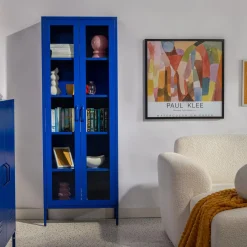 Witryny|inny Witryna metalowa BOUIAN ultramaryna