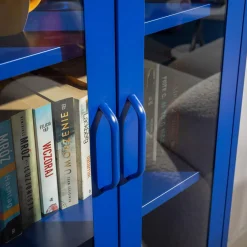 Witryny|inny Witryna metalowa BOUIAN ultramaryna