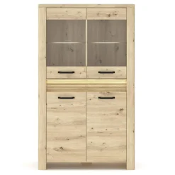 Witryny|Esteti Witryna MORIS 2D2W z oświetleniem