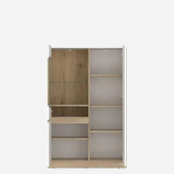 inny Witryna niska CALIMA dąb cremona biała