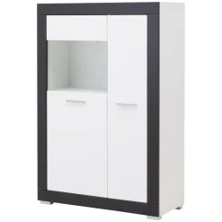 Furni Home Witryna niska GRAY