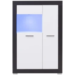 Furni Home Witryna niska GRAY