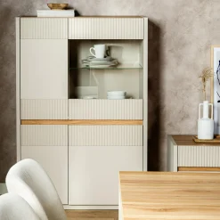 FORTE Witryna niska OAK SQUERE