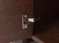 Witryny|DiTrendi Witryna wąska ciemny brąz PARIS