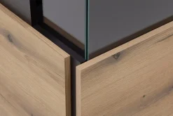 Witryny| Witryna wąska do salonu CORTE prawa