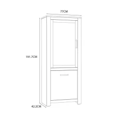 Witryny|FORTE Witryna wąska SAN CAYETANO