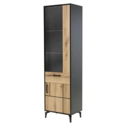 Witryny|Furni Home Witryna wąska S-LINE prawa