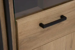 Furni Home Witryna wąska z lamelami NOEL prawa