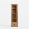 inny Witryna wąska z litego drewna PAOLA brzoza naturalna