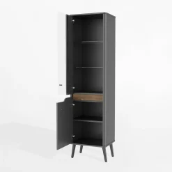 DiTrendi Witryna wąska z oświetleniem MODENA