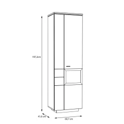 FORTE Witryna wysoka LOUOTO