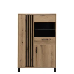 Witryny|Furni Home Witryna z lamelami NOEL