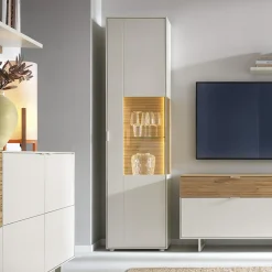 Witryny|inny Witryna z oświetleniem PINARO prawa