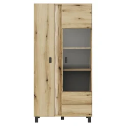 Witryny|DiTrendi Witryna z oświetleniem wysoka FENIX