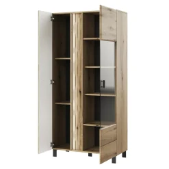 Witryny|DiTrendi Witryna z oświetleniem wysoka FENIX