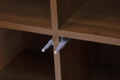 Witryny| Witryna z ryflowaniem orzechowa DAVIDI