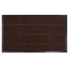 Wycieraczka brązowa jodełka 45x75 cm