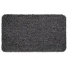 Wycieraczki| Wycieraczka czarna na podkładzie TPR 45x70 cm