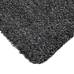 Wycieraczki| Wycieraczka czarna na podkładzie TPR 45x70 cm