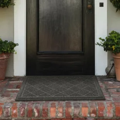 Wycieraczka do butów szara RAMBO 43x63 cm