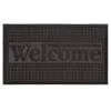 Wycieraczka szara Welcome 45x75 cm