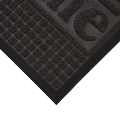 Wycieraczka szara Welcome 45x75 cm