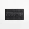 Wycieraczki|inny Wycieraczka Welcome, ciemnoszara, 45x75 cm