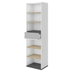 Regały Dla Dzieci|Szafki|LENART Wysoki regał na książki do pokoju młodzieżowego IMOLA