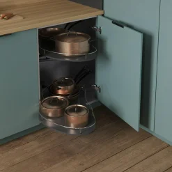 Wysuwane półki metal INSIDE CARGO lewy 80/45