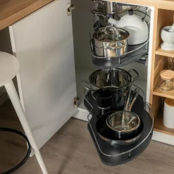 Systemy Cargo| Wysuwane półki metal INSIDE CARGO prawy 80/45