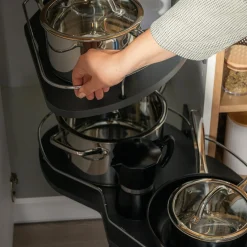 Systemy Cargo| Wysuwane półki metal INSIDE CARGO prawy 80/45