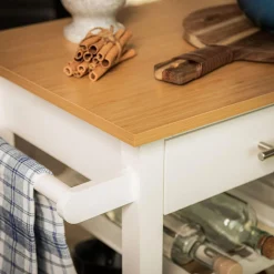 Pomocniki Kuchenne|Barki|inny Wózek kuchenny na kółkach PARMA