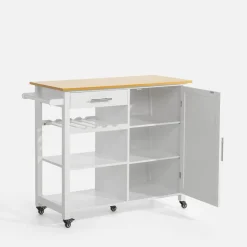 Pomocniki Kuchenne|Barki|inny Wózek kuchenny na kółkach PARMA