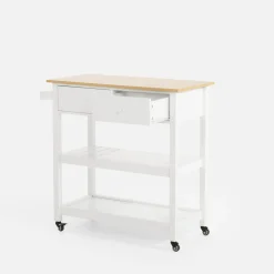 Pomocniki Kuchenne|Barki|inny Wózek kuchenny na kółkach PRATO