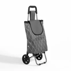 inny Wózek na zakupy szary 87x32x28 cm
