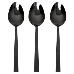 Sztućce|Kulig Łyżeczka do herbaty PIANO BLACK, kpl. 3 szt.