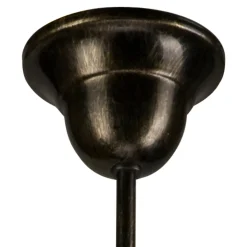 inny Żyrandol świecznikowy retro czarno-złoty DONATO