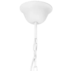 Żyrandole|Lampy Wiszące|inny Żyrandol wiszący retro biały LUCY