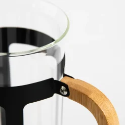 inny Zaparzacz tłokowy z bambusowym uchwytem 1L