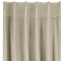 Eurofirany Zasłona do salonu beżowa MADLEN 140x300 cm