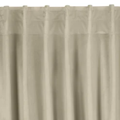 Eurofirany Zasłona do salonu beżowa MADLEN 140x300 cm