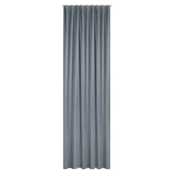 Firany, Zasłony I Akcesoria|Eurofirany Zasłona do salonu grafitowa MADLEN 140x300 cm