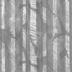 Firany, Zasłony I Akcesoria| Zasłona do salonu na przelotkach szara VANUA 140x260 cm