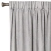 Firany, Zasłony I Akcesoria| Zasłona do salonu szara BILO 140x260 cm