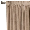 Zasłona do salonu taupe BILO 140x260 cm