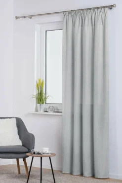 Zasłona FOCUS na taśmie marszczącej 140x270 cm