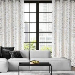 Eurofirany Zasłona na przelotkach w liście MILENA 140x250 cm