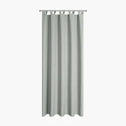 Tekstylia Zewnętrzne|Firany, Zasłony I Akcesoria|Eurofirany Zasłona na taras z szelkami na rzepy srebrna GARDEN 155x220 cm