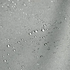 Tekstylia Zewnętrzne|Firany, Zasłony I Akcesoria|Eurofirany Zasłona na taras z szelkami na rzepy srebrna GARDEN 155x220 cm