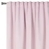 Firany, Zasłony I Akcesoria| Zasłona z taśmą blockout różowa ECLIPSE 140x260 cm